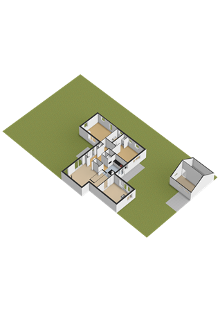 Floorplan - Bilderdijklaan 6, 3852 BK Ermelo